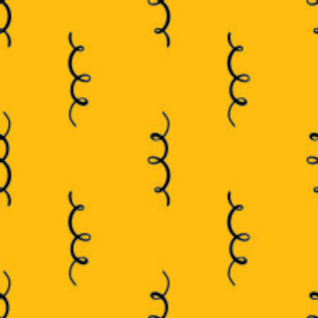 Vector illustration silhouette of spring seamless, pattern background. Metal spiral flexible wire elasticのイラスト素材