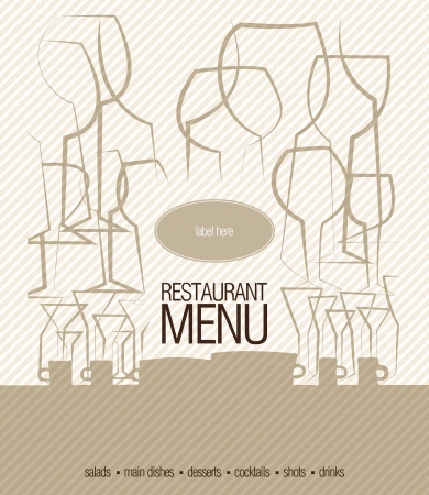 Restaurant menuのイラスト素材