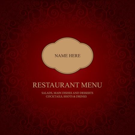 Restaurant menuのイラスト素材