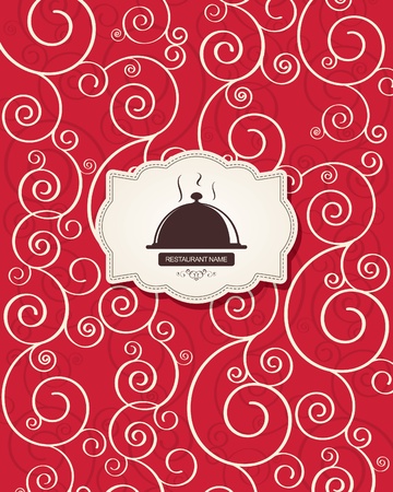 Vector. Restaurant menu design のイラスト素材