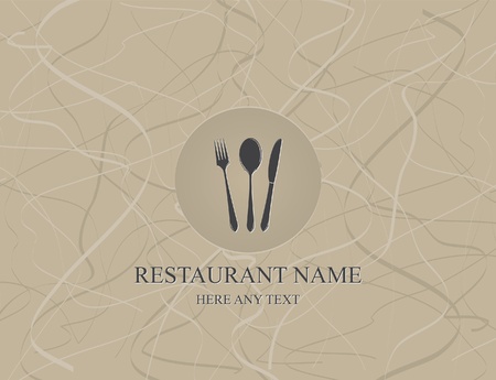 Vector. Restaurant menu design のイラスト素材