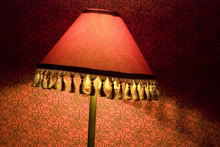 Old lampshade の写真素材