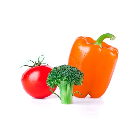 Ripe vegetables. Ingredients for the salad. Natural healthy food の写真素材