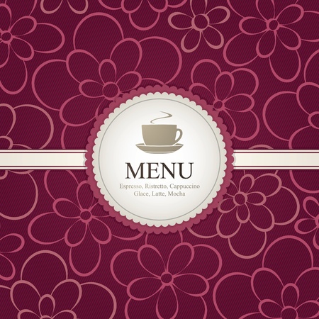 Menu for restaurant, cafe, bar, coffeehouseのイラスト素材
