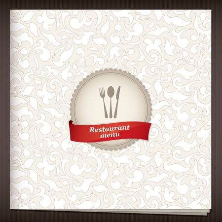 Restaurant menu designのイラスト素材
