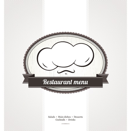 Restaurant menu designのイラスト素材