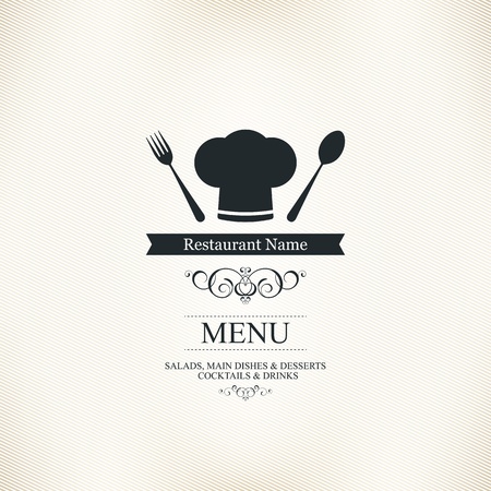 Restaurant menu designのイラスト素材