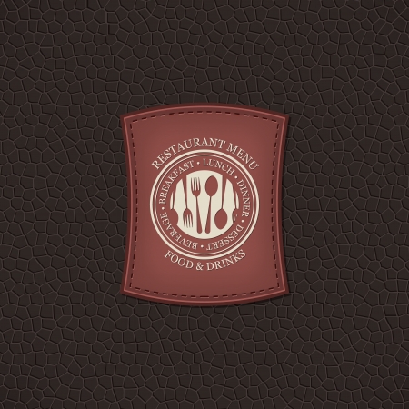 Restaurant menu designのイラスト素材