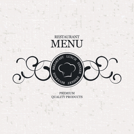 Restaurant menu designのイラスト素材