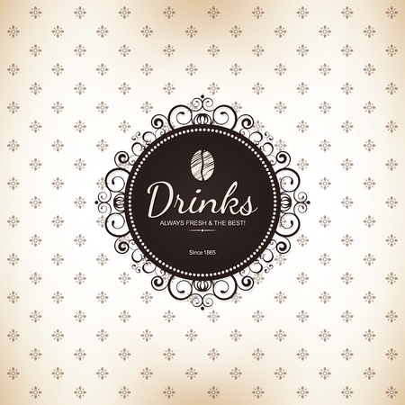 Menu for restaurant, cafe, bar, coffeehouseのイラスト素材
