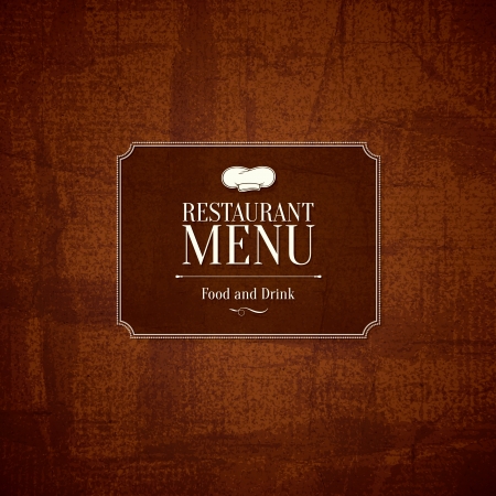 Restaurant menu designのイラスト素材