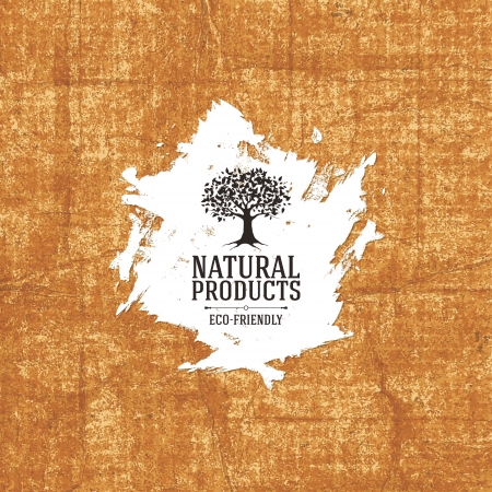 Old shabby background / Natural product conceptのイラスト素材