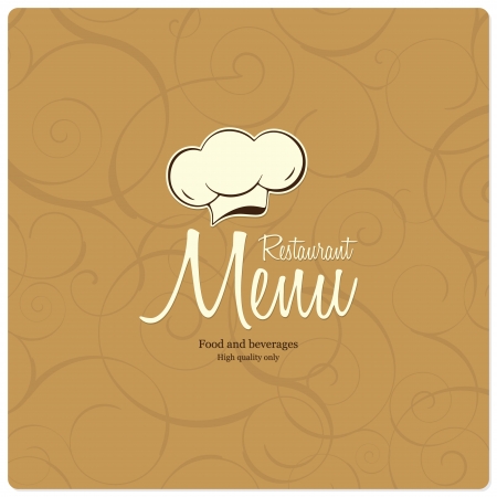 Restaurant menu designのイラスト素材