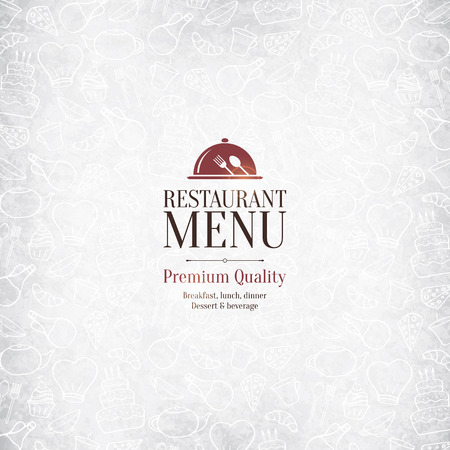 Restaurant menu designのイラスト素材