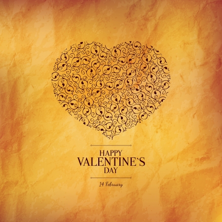 Valentines day cardのイラスト素材