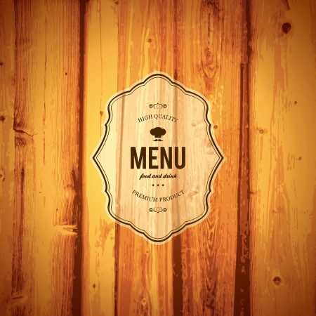 Restaurant menu designのイラスト素材