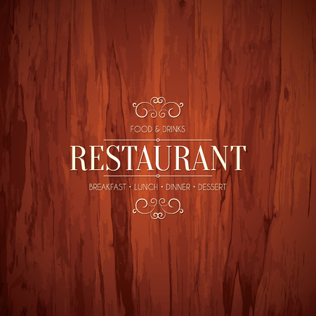 Restaurant menu designのイラスト素材