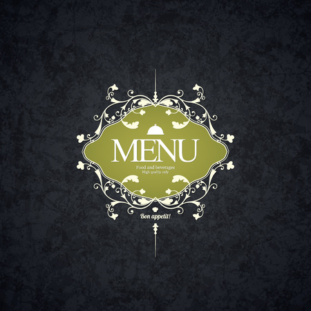 Restaurant menu designのイラスト素材