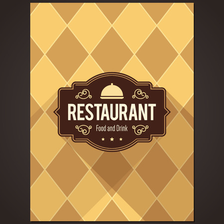 Restaurant menu designのイラスト素材