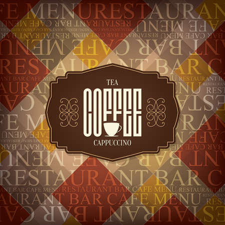 Menu for restaurant cafe bar coffee houseのイラスト素材