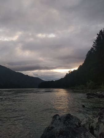 Mountain Altai landscapesの写真素材