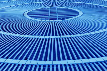 Beautiful music fountain, close-upの写真素材