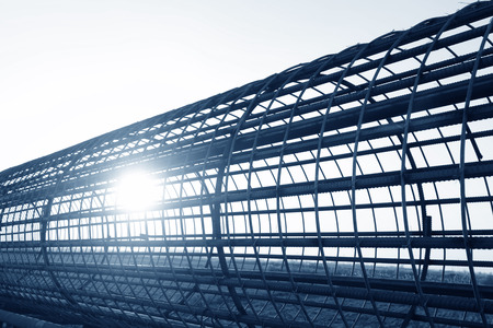 
Steel bars in the construction site の写真素材