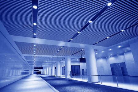 Neat airport passage in tianjin, China