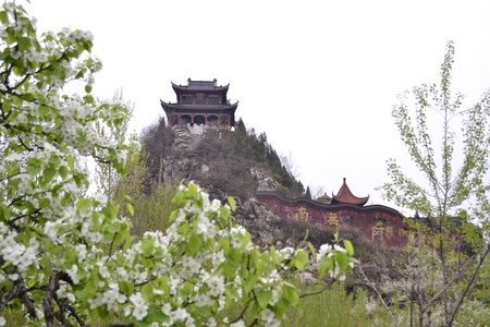 In the north of China small mountain village の写真素材