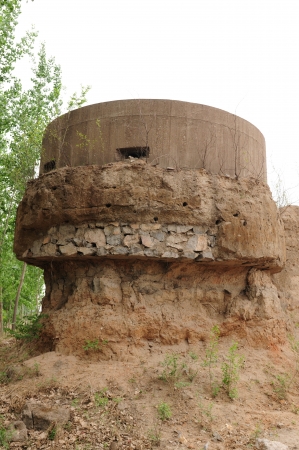The Anti-Japanese War left by the blockhouse の写真素材