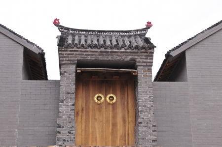 The door of the old  の写真素材