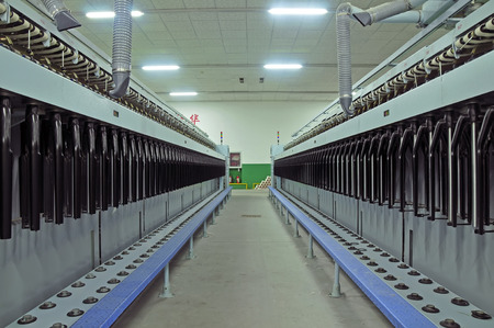 In a rotating machinery and equipment production companyのeditorial素材