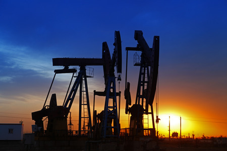 Oil industry equipment.のeditorial素材