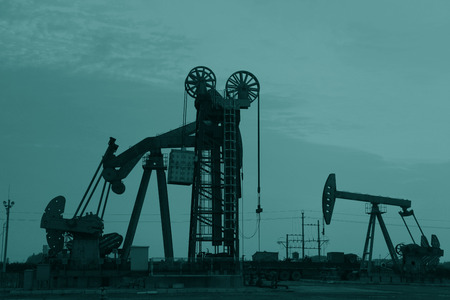 Oil pump, oil industry equipmentの写真素材