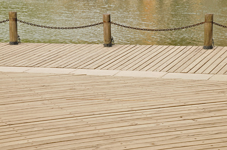 wooden stakesの写真素材