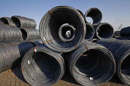 Steel wire rodのeditorial素材