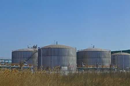 Industrial plant equipmentのeditorial素材