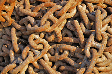 rusty chain