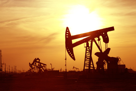 The oil rigのeditorial素材