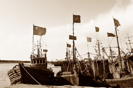 Fishing boatsのeditorial素材