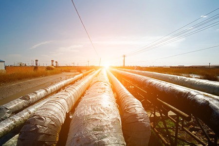 Pipes and valvesの写真素材