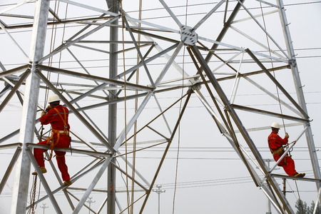 The workers of the pylon