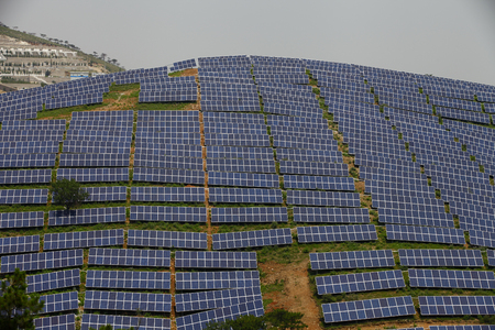 Solar panelsのeditorial素材