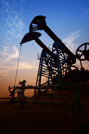 The oil pump, industrial equipmentのeditorial素材