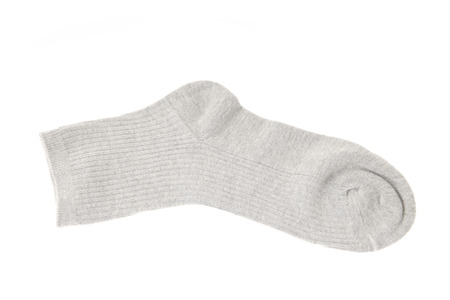 Socks on a white backgroundの写真素材