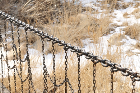 The old chainの写真素材
