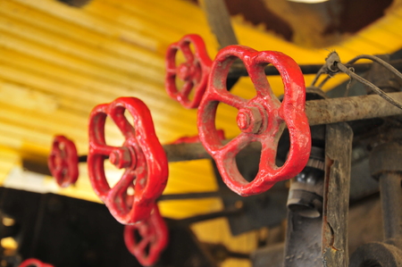 Pipes and valvesの写真素材