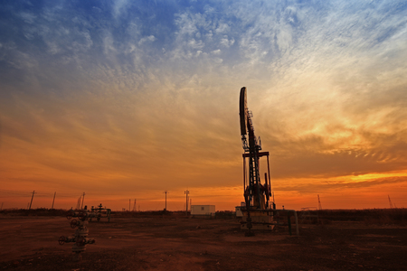 The oil pump, industrial equipmentの写真素材
