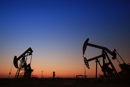 The oil pump, industrial equipmentのeditorial素材