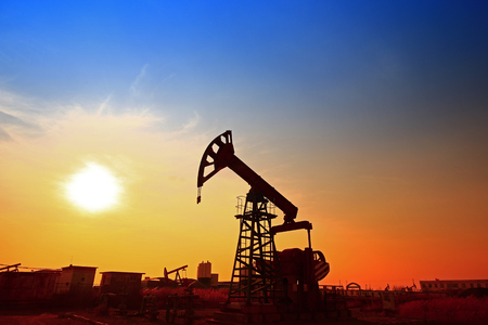 The oil pump, industrial equipmentのeditorial素材